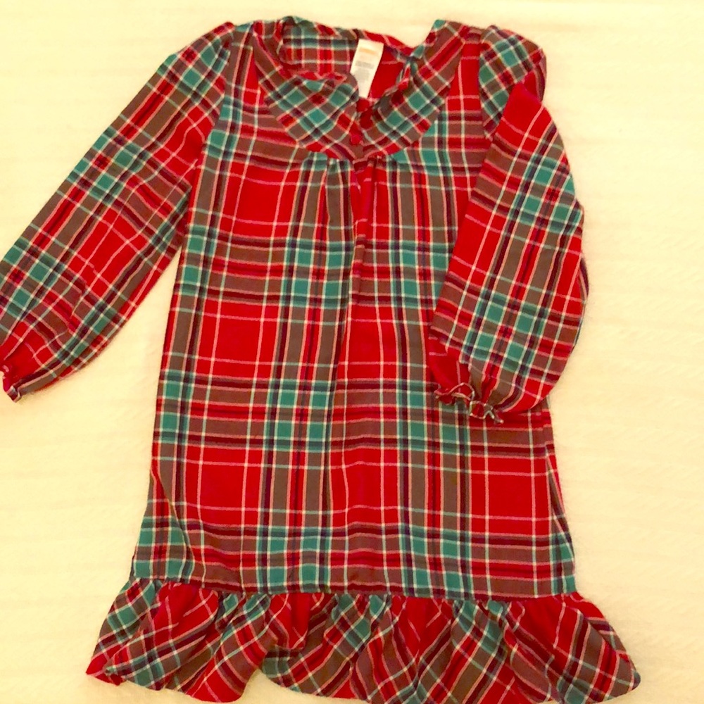 Gymboree Holiday Plaid Nightgown